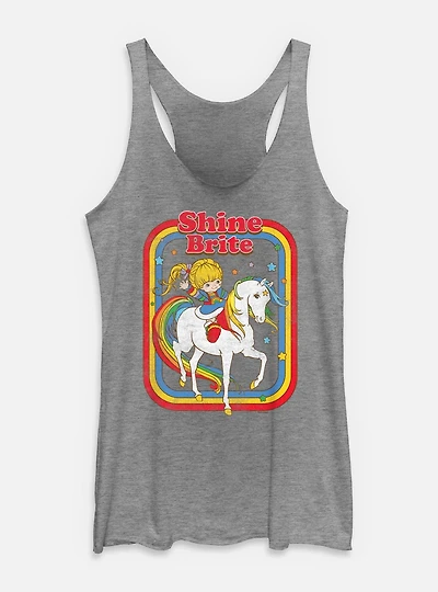 Rainbow Brite Shine Womens Tank Top