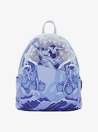Loungefly Disney Fantasia Sorcerer Mickey Light-Up Mini Backpack