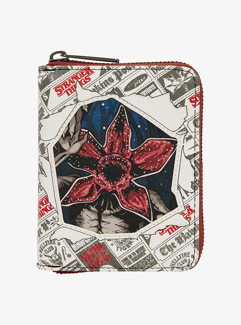 Loungefly Stranger Things Hawkins Post Demogorgon Wallet