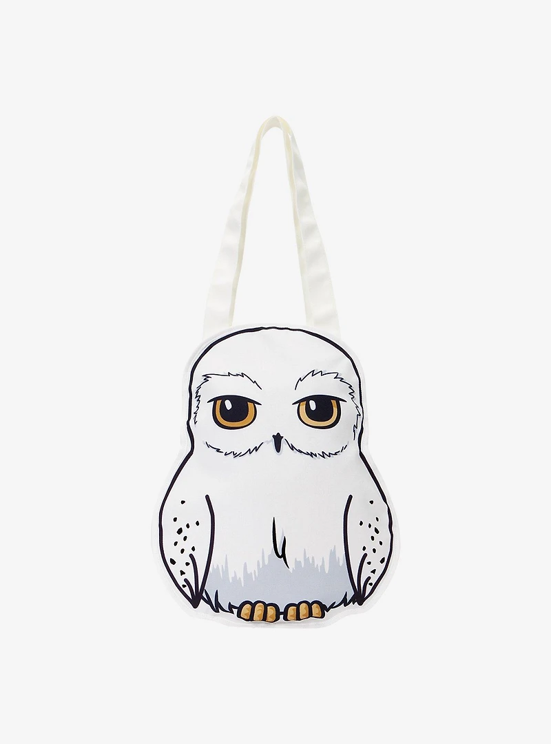 Loungefly Harry Potter Hedwig Figural Canvas Tote Bag