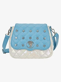 Loungefly Disney Frozen Elsa Quilted Crossbody Bag