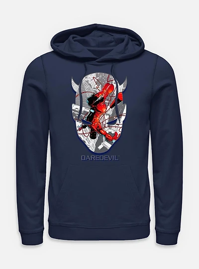 Marvel Daredevil Face Mask Hoodie
