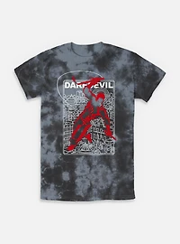 Marvel Daredevil City Maze Tie-Dye T-Shirt