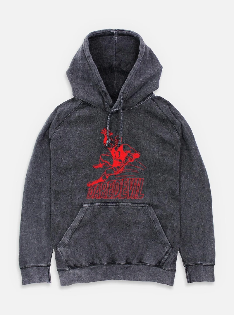 Marvel Daredevil Speedy Devil Mineral Wash Hoodie