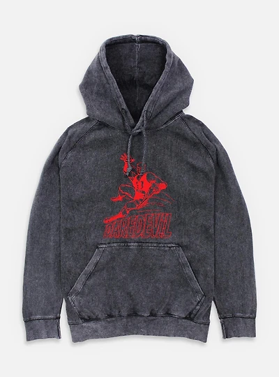 Marvel Daredevil Speedy Devil Mineral Wash Hoodie