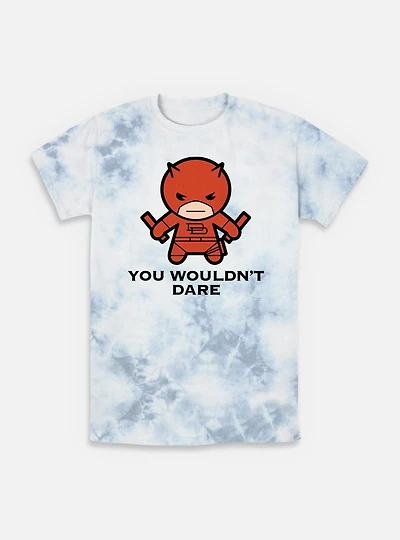 Marvel Daredevil Don't Dare Tie-Dye T-Shirt