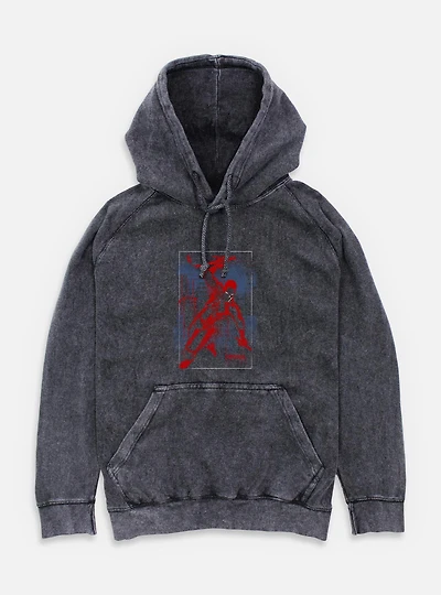 Marvel Daredevil Spray Mineral Wash Hoodie