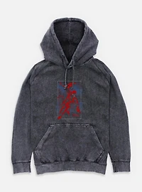 Marvel Daredevil Spray Mineral Wash Hoodie