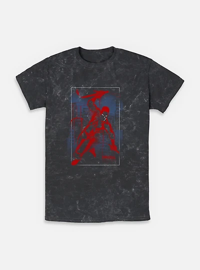 Marvel Daredevil Spray Mineral Wash T-Shirt