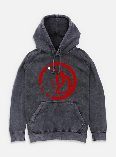 Marvel Daredevil DD Standing Mineral Wash Hoodie