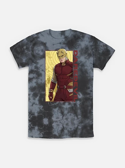 Marvel Daredevil Panel Tie-Dye T-Shirt