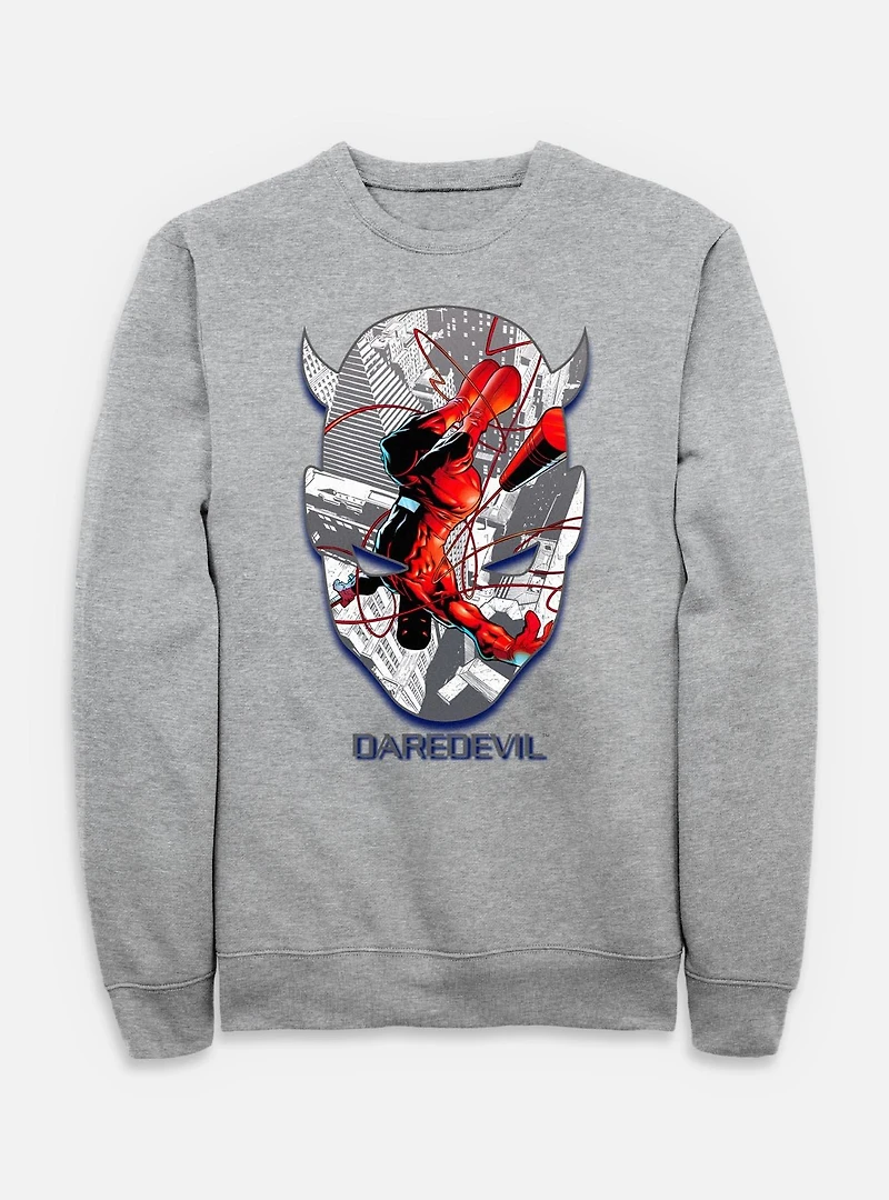 Marvel Daredevil Face Mask Sweatshirt