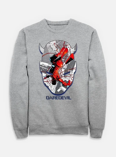 Marvel Daredevil Face Mask Sweatshirt