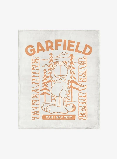 Garfield Can I Nap Yet 50x60" Silk Touch Throw Blanket
