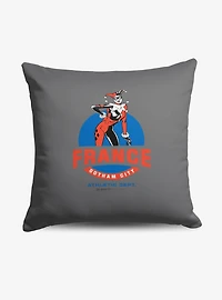 DC Comics Gotham Athletic Dept. Throw Pillow