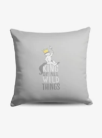 Where The Wild Things Are King Of All Throw Pillow