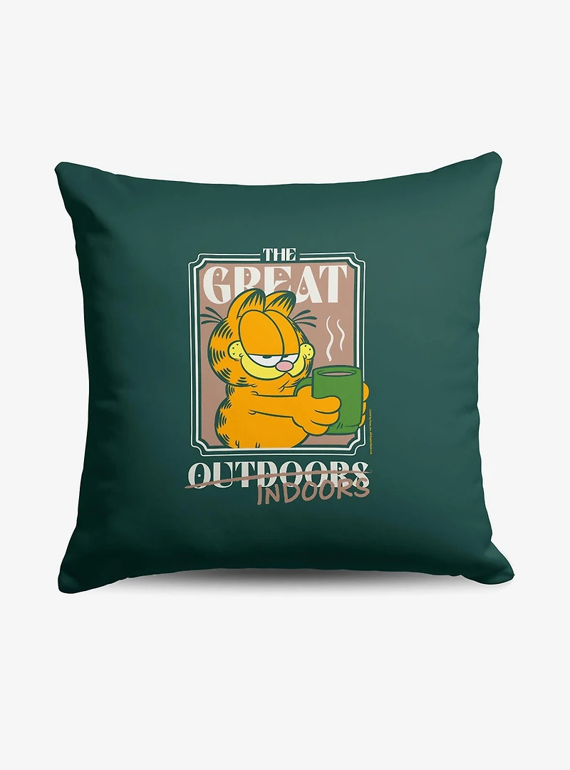 Garfield The Great Indoors Throw Pillow