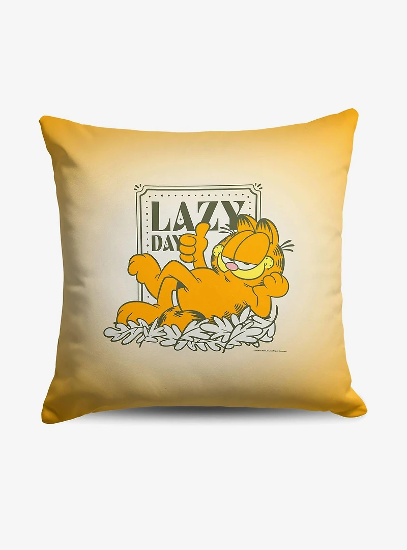 Garfield Lazy Day Throw Pillow