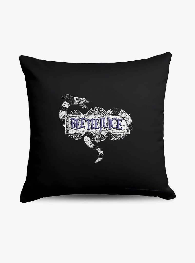 Beetlejuice Into The Afterlife Throw Pillow