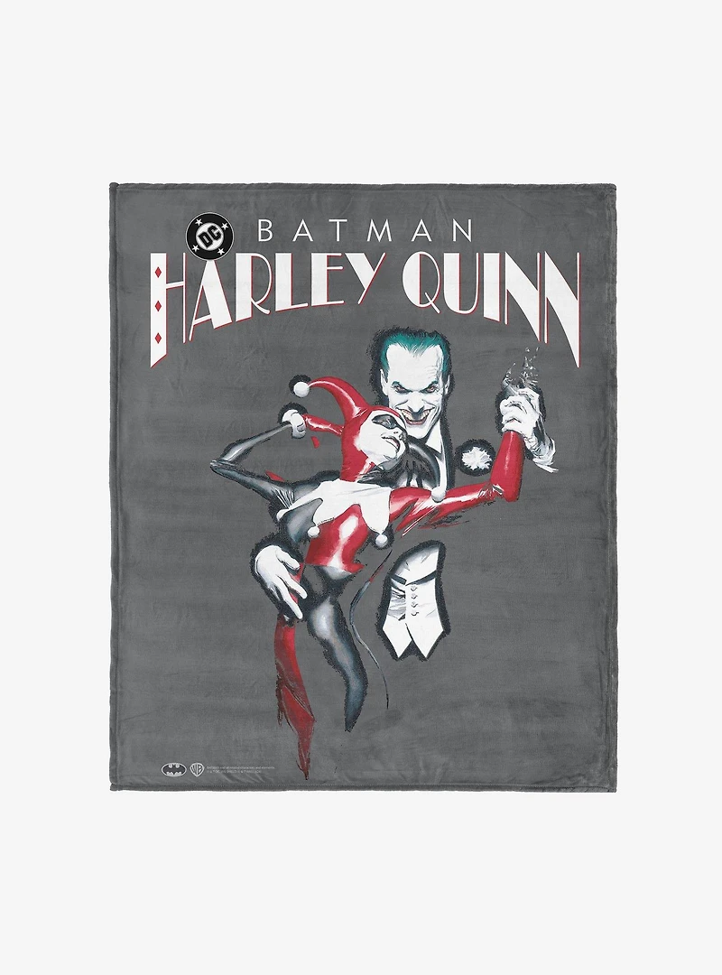 DC Comics Joker Tango 50x60" Silk Touch Throw Blanket