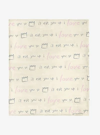 Where The Wild Things Are We'll Eat You Up 40x50" Silk Touch Throw Blanket