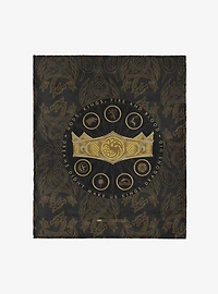 House of the Dragon Dragons Did 50x60" Silk Touch Throw Blanket