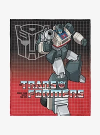 Transformers G1 Grid Jazz 40x50" Silk Touch Throw Blanket