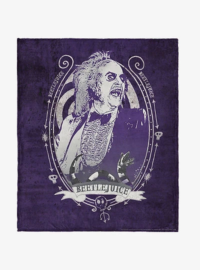 Beetlejuice Big Dark Room 40x50" Silk Touch Throw Blanket