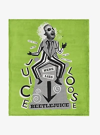 Beetlejuice Juice Is Loose 40x50" Silk Touch Throw Blanket