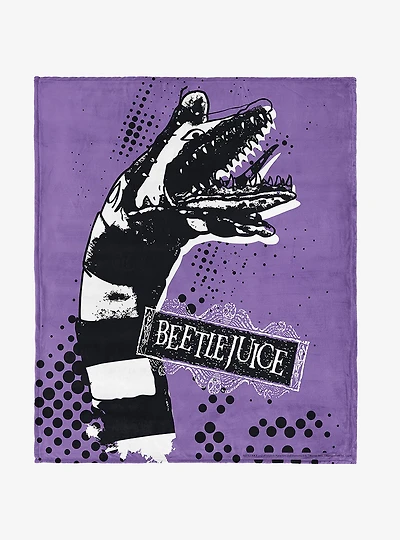 Beetlejuice I Hate Sandworms 40x50" Silk Touch Throw Blanket