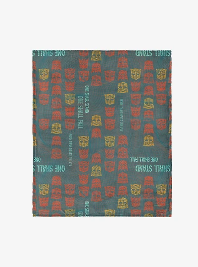 Transformers One Shall Stand One Shall Fall 50x60" Silk Touch Throw Blanket