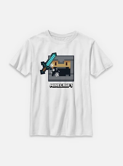 Minecraft Fight Ready Youth T-Shirt