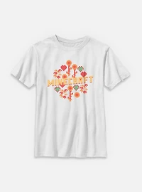 Minecraft Flower Field Youth T-Shirt