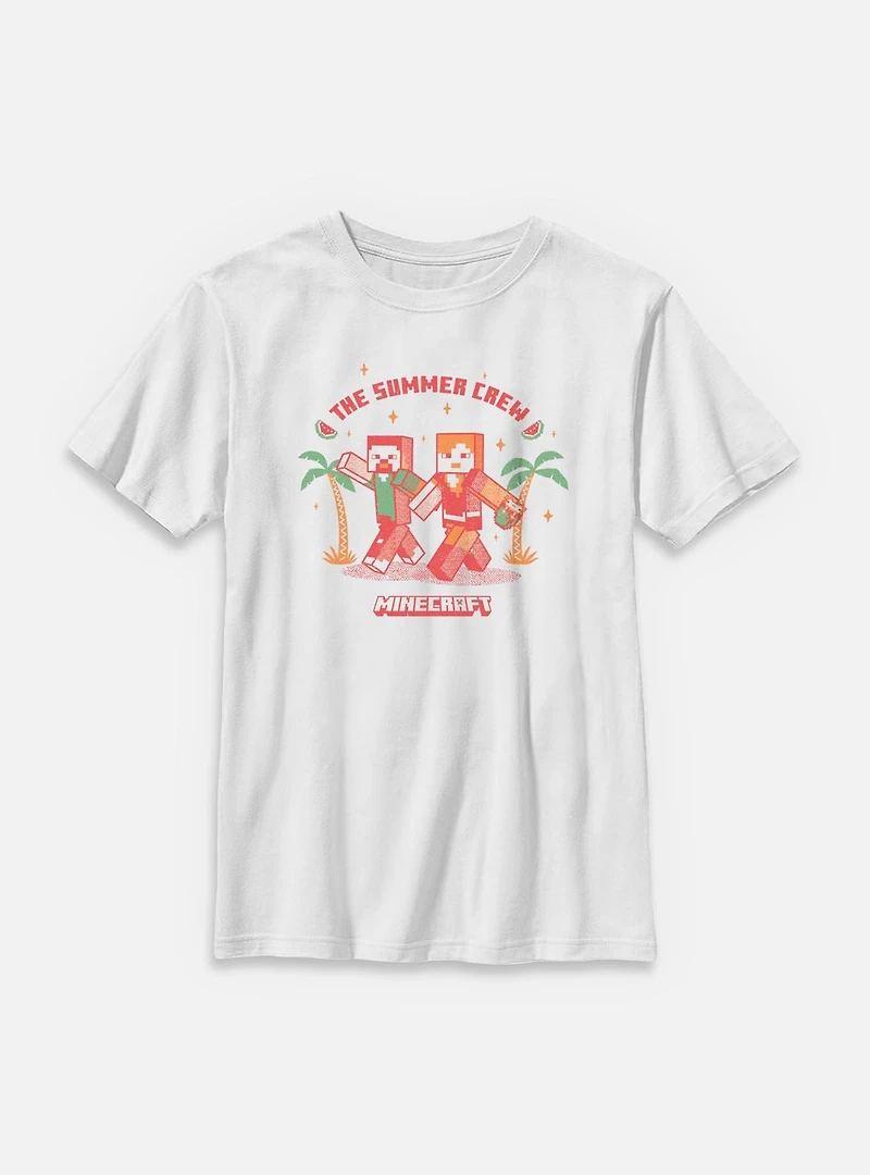 Minecraft Summer Crew Youth T-Shirt