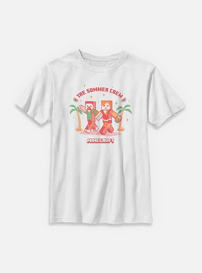 Minecraft Summer Crew Youth T-Shirt