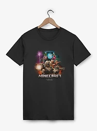 A Minecraft Movie Piglins Vs Heroes T-Shirt