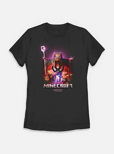 A Minecraft Movie Piglins Portal Womens T-Shirt