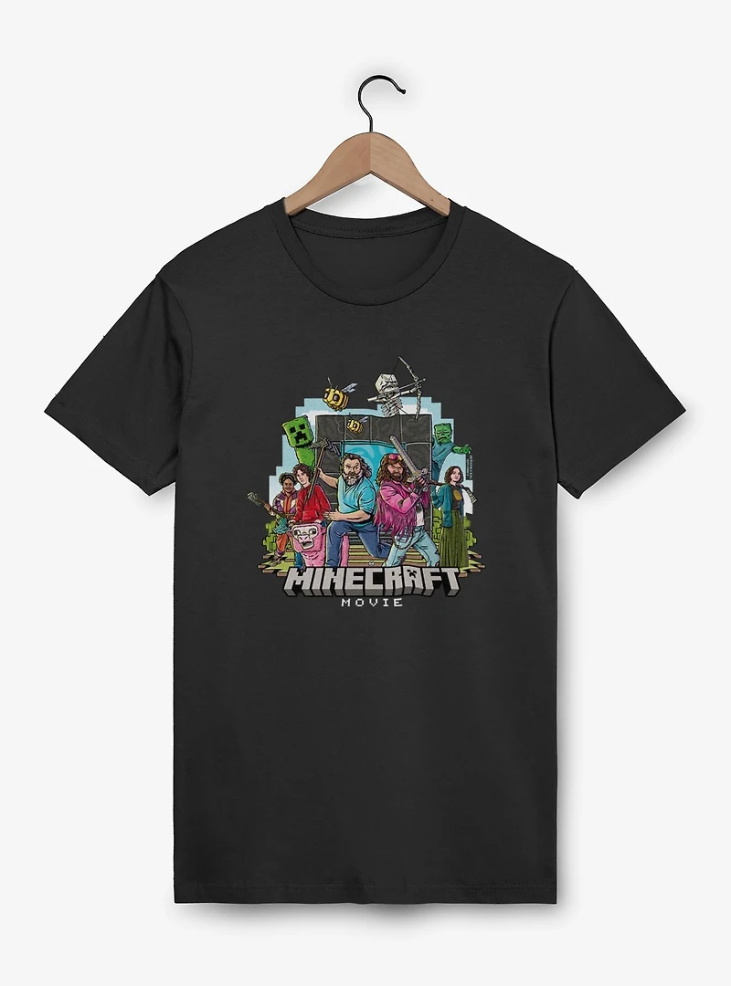 A Minecraft Movie Group T-Shirt