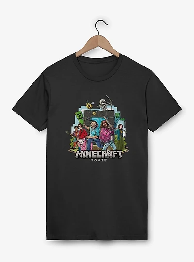 A Minecraft Movie Group T-Shirt