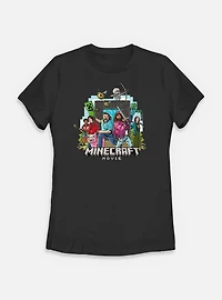 A Minecraft Movie Group Womens T-Shirt