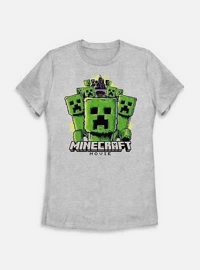 A Minecraft Movie Creepers Womens T-Shirt