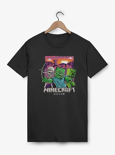 A Minecraft Movie Classic Monsters T-Shirt