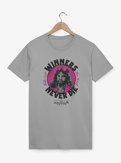 A Minecraft Movie Winners Never Die T-Shirt