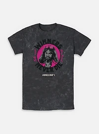 A Minecraft Movie Winners Never Die Mineral Wash T-Shirt