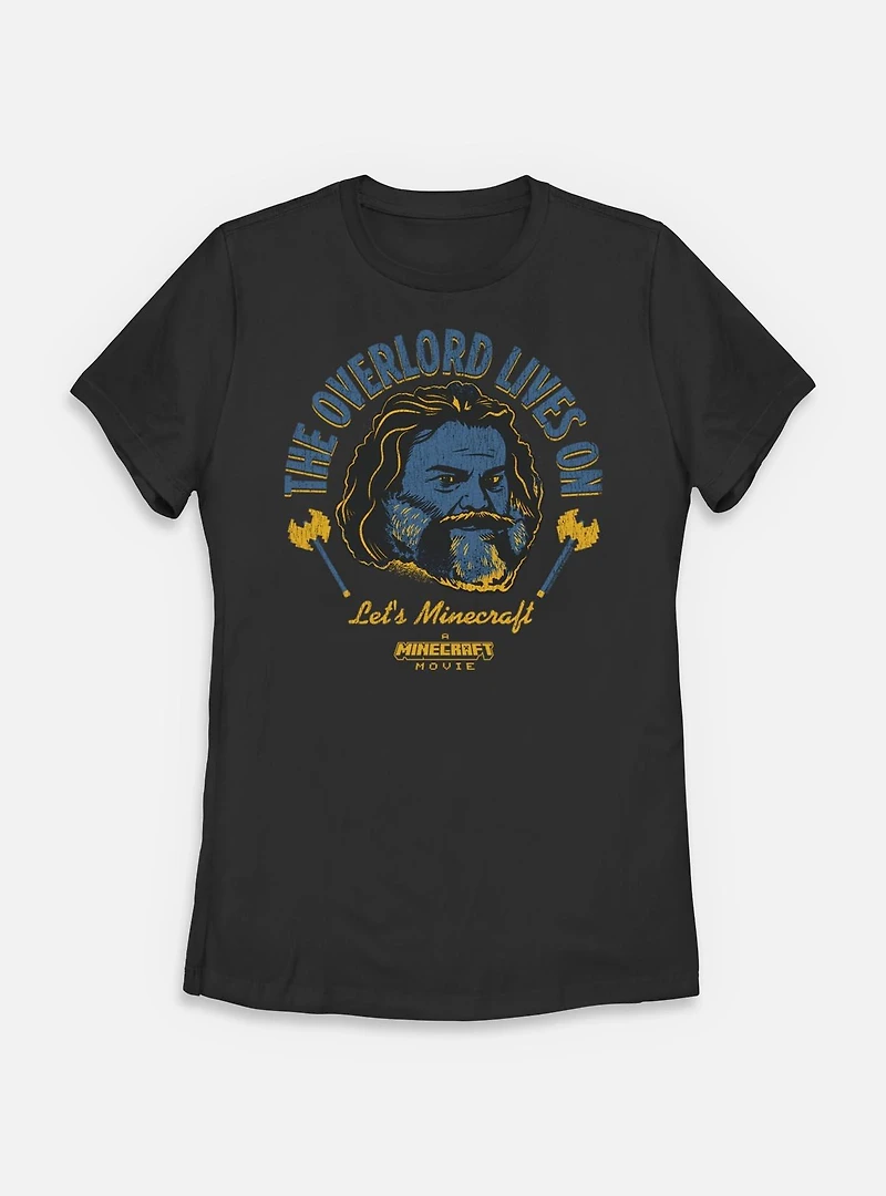 A Minecraft Movie The Overlord Lives On Womens T-Shirt