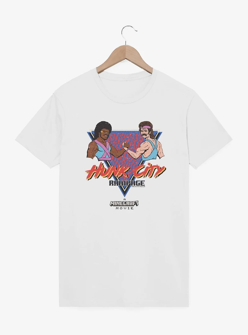 A Minecraft Movie Hunk City Rampage T-Shirt