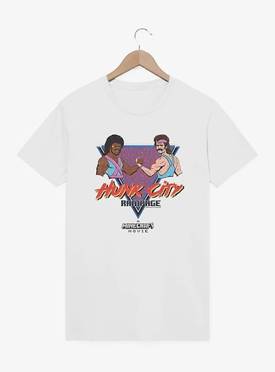 A Minecraft Movie Hunk City Rampage T-Shirt