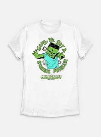 A Minecraft Movie Zombie Problem Womens T-Shirt