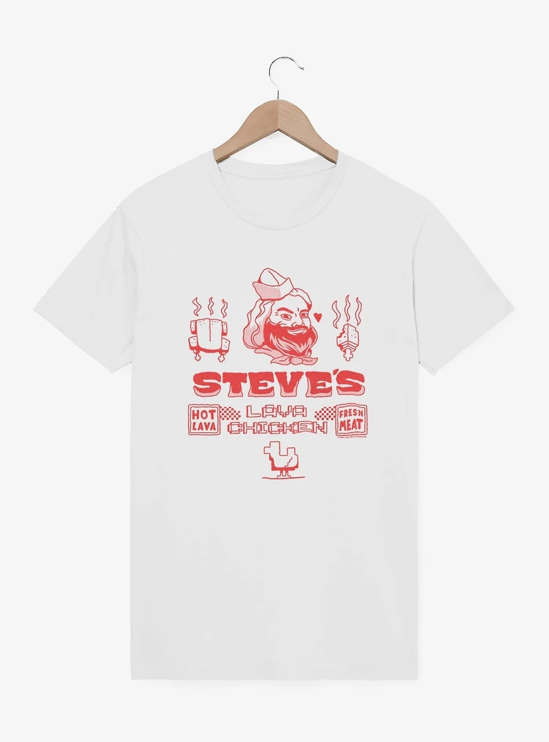 A Minecraft Movie Steve's Lava Chicken T-Shirt
