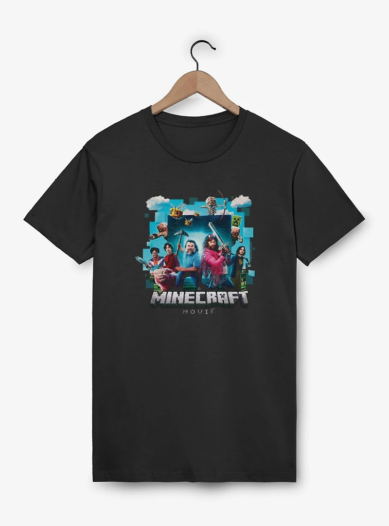 A Minecraft Movie Adventure Gang T-Shirt
